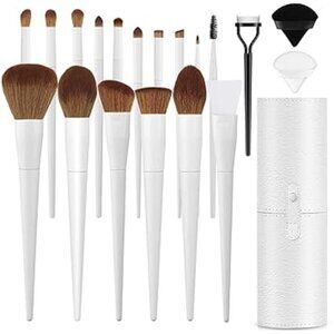 Makeup Brushes With Case 20PCs Professional Makeup Brush Set,